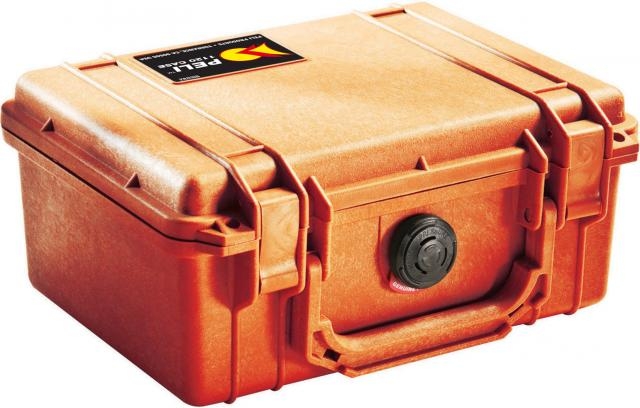 Odolný kufr 1120 oranžová barva