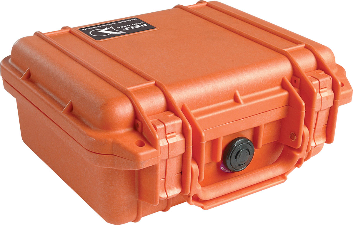 Protector Case 1200 oranžový s penou