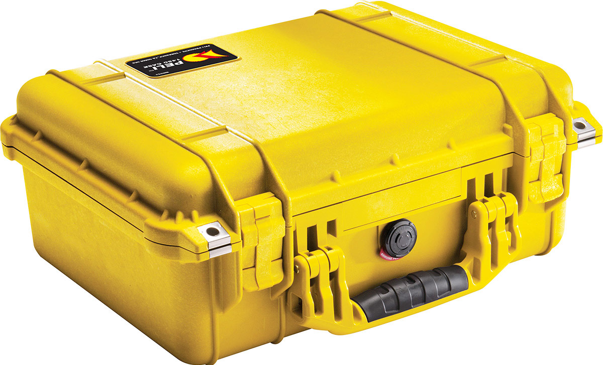 Protector Case 1450EU žltý so nastaviteľnými prepážkami