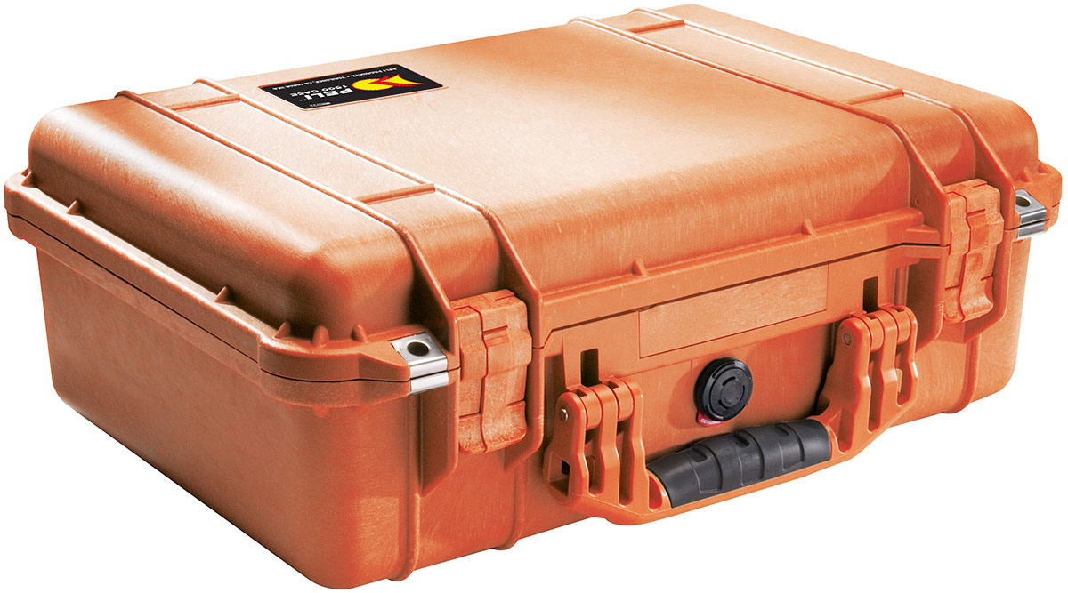 Protector Case 1500EU oranžový so nastaviteľnými prepážkami