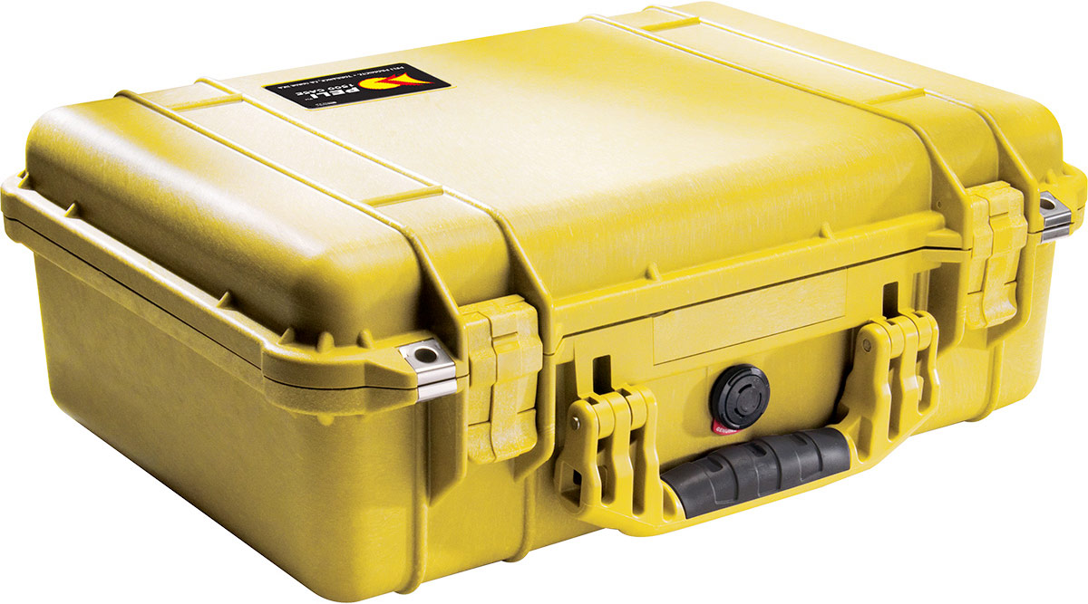 Protector Case 1500EU žltý so nastaviteľnými prepážkami