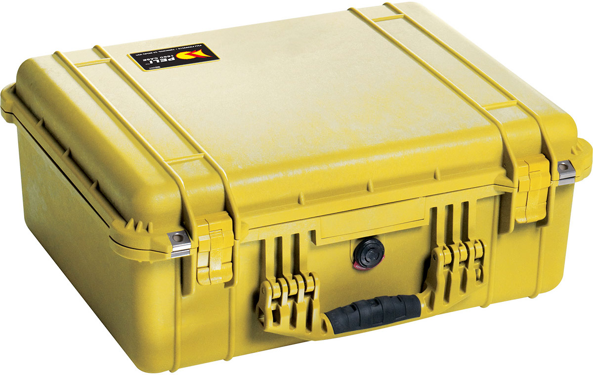 Protector Case 1600EU žltý so nastaviteľnými prepážkami